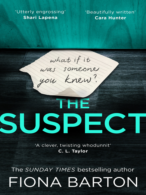 Title details for The Suspect by Fiona Barton - Available